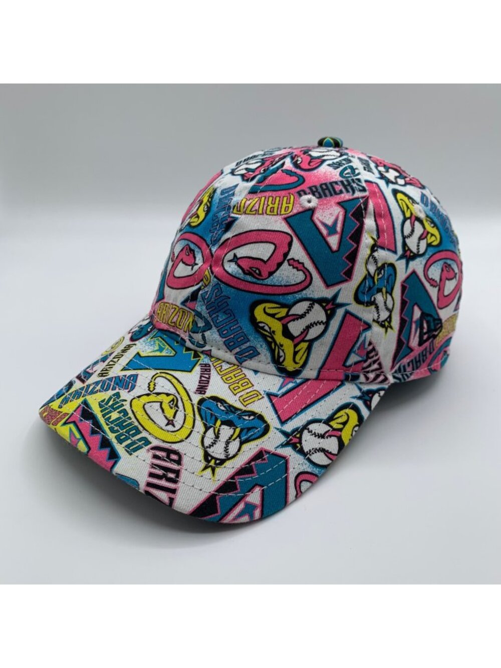 Arizona Diamondbacks MLB Multicolor New Era 9Twenty Relaxed Fit Strapback Hat Ne